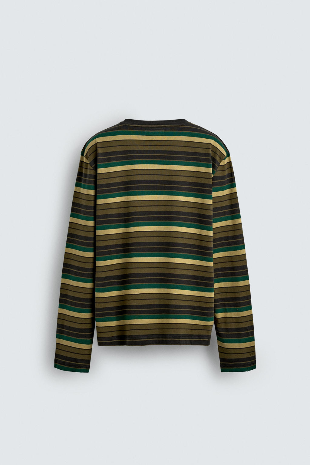 STRIPED JACQUARD T-SHIRT - Zara фото 8