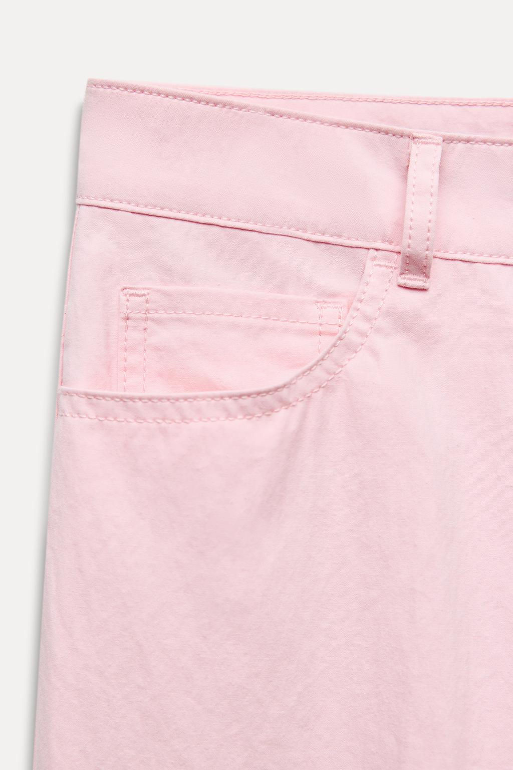 STRAIGHT-LEG COLOURED TROUSERS - Zara фото 6