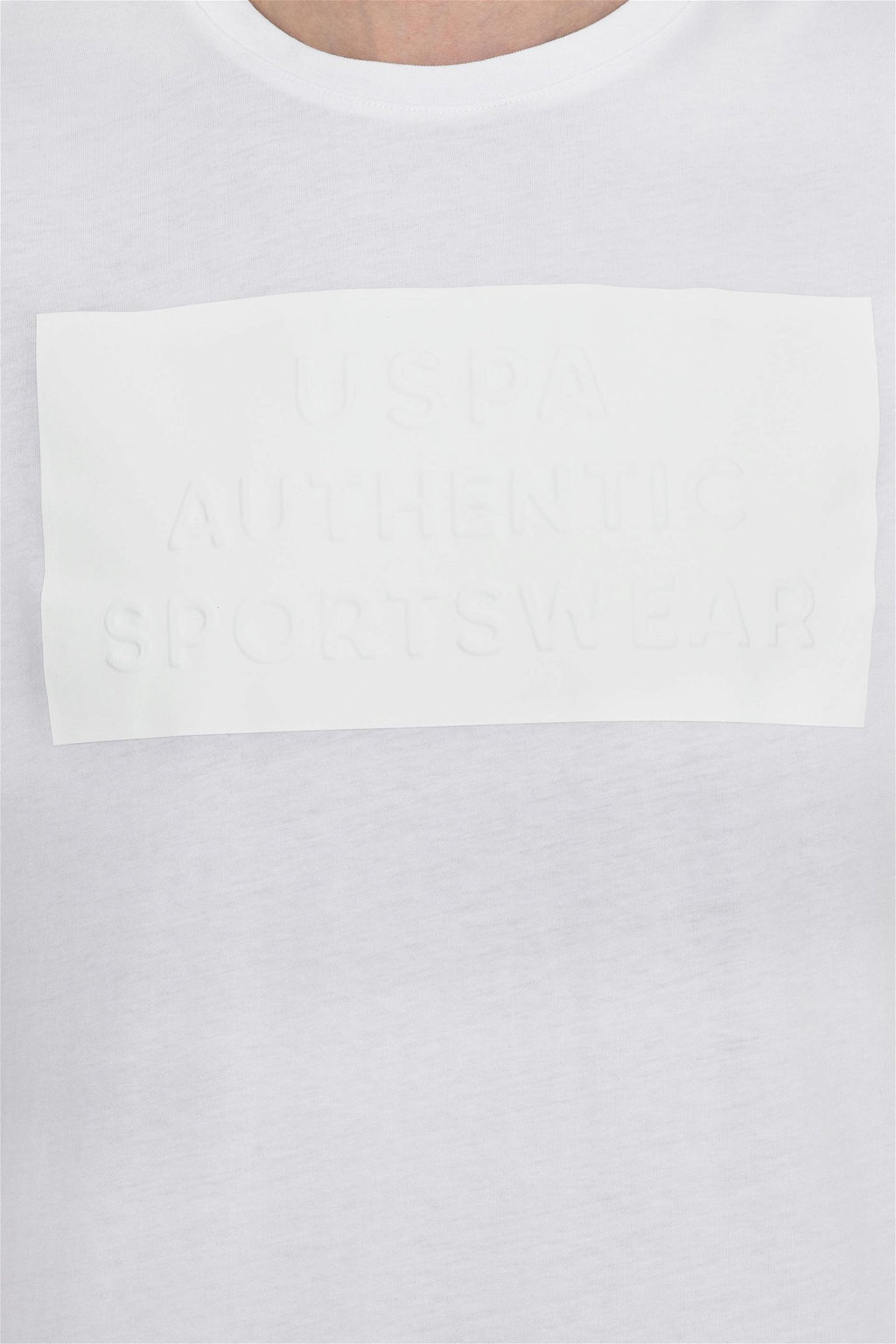 U. S. Polo Assn Мужская белая футболка с круглым вырезом - U.s. polo assn фото 12