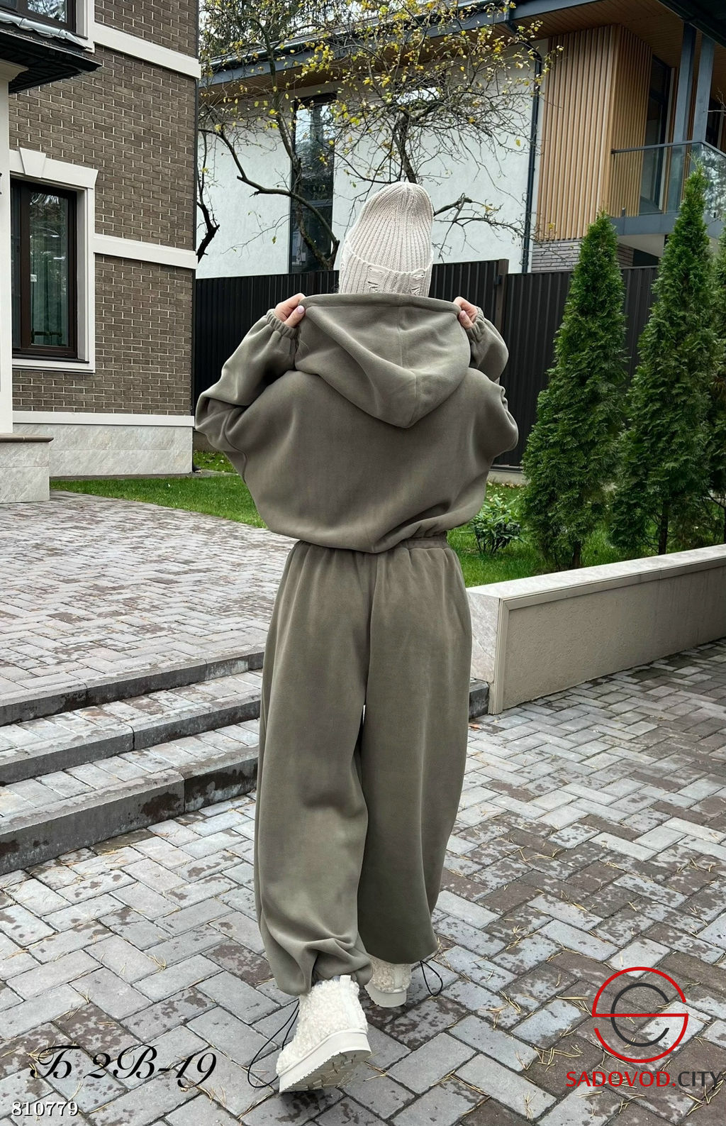 Костюм женский из двухстороннего флиса - Bruno фото 2