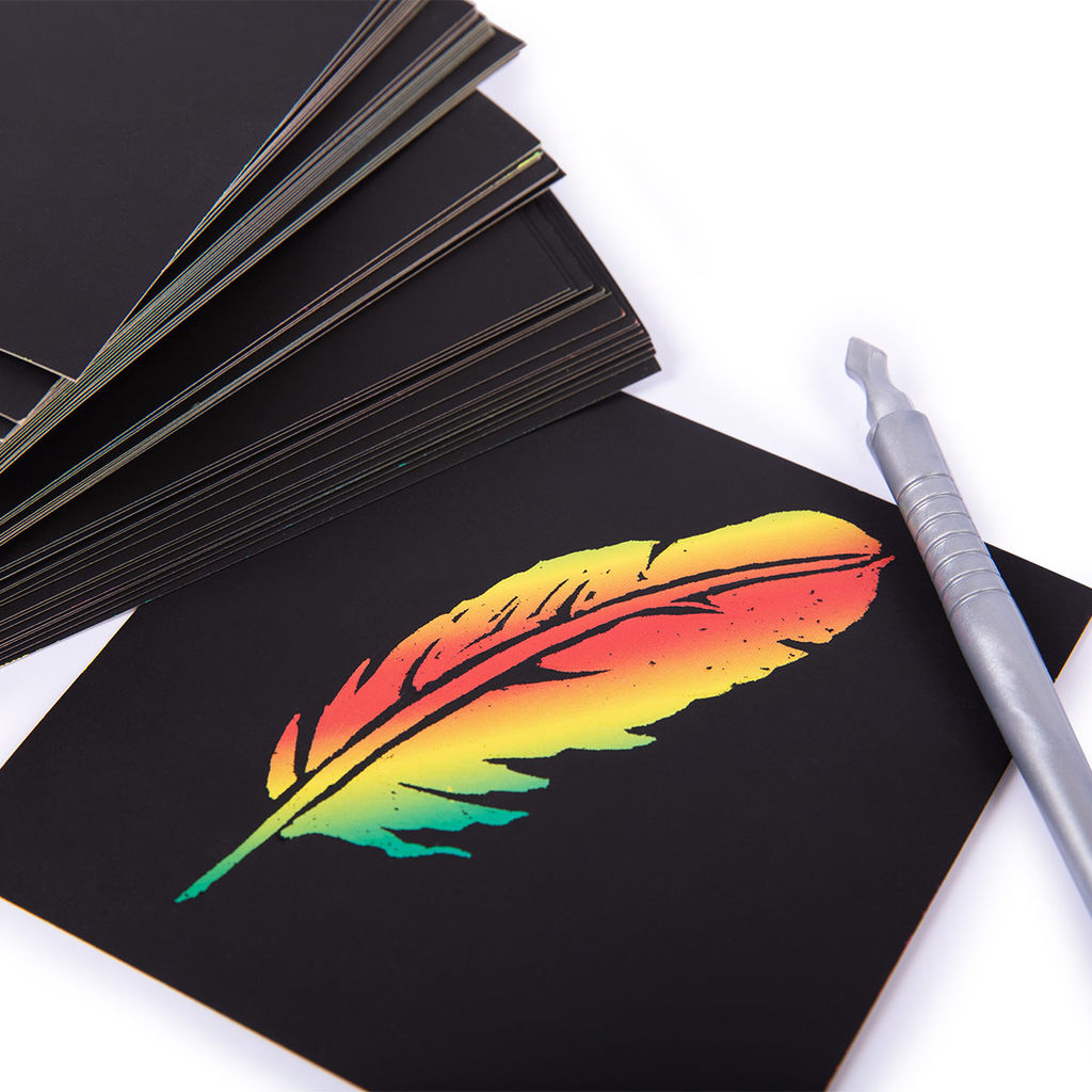 Hobbius SGHL Набор для творчества Гравюры-записки 10 x 10 см без рисунка  фото 6