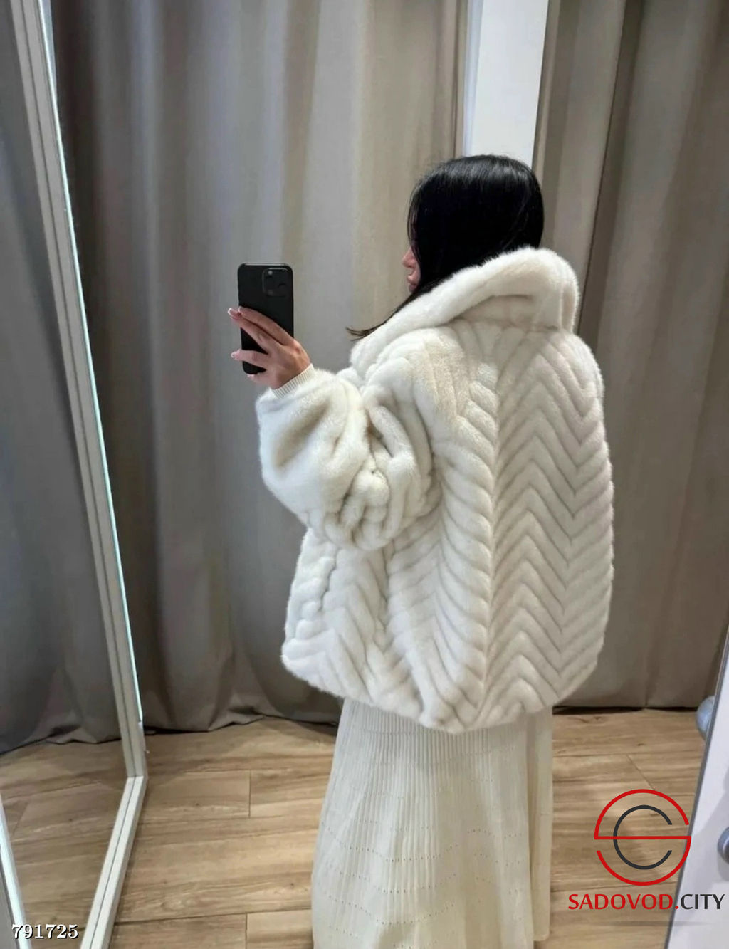 Шуба из искусственного меха - Bruno фото 5