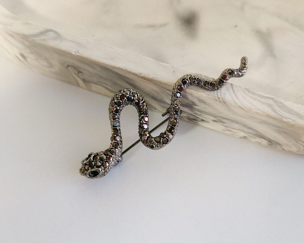 Брошь-кулон ЗМЕЙКА