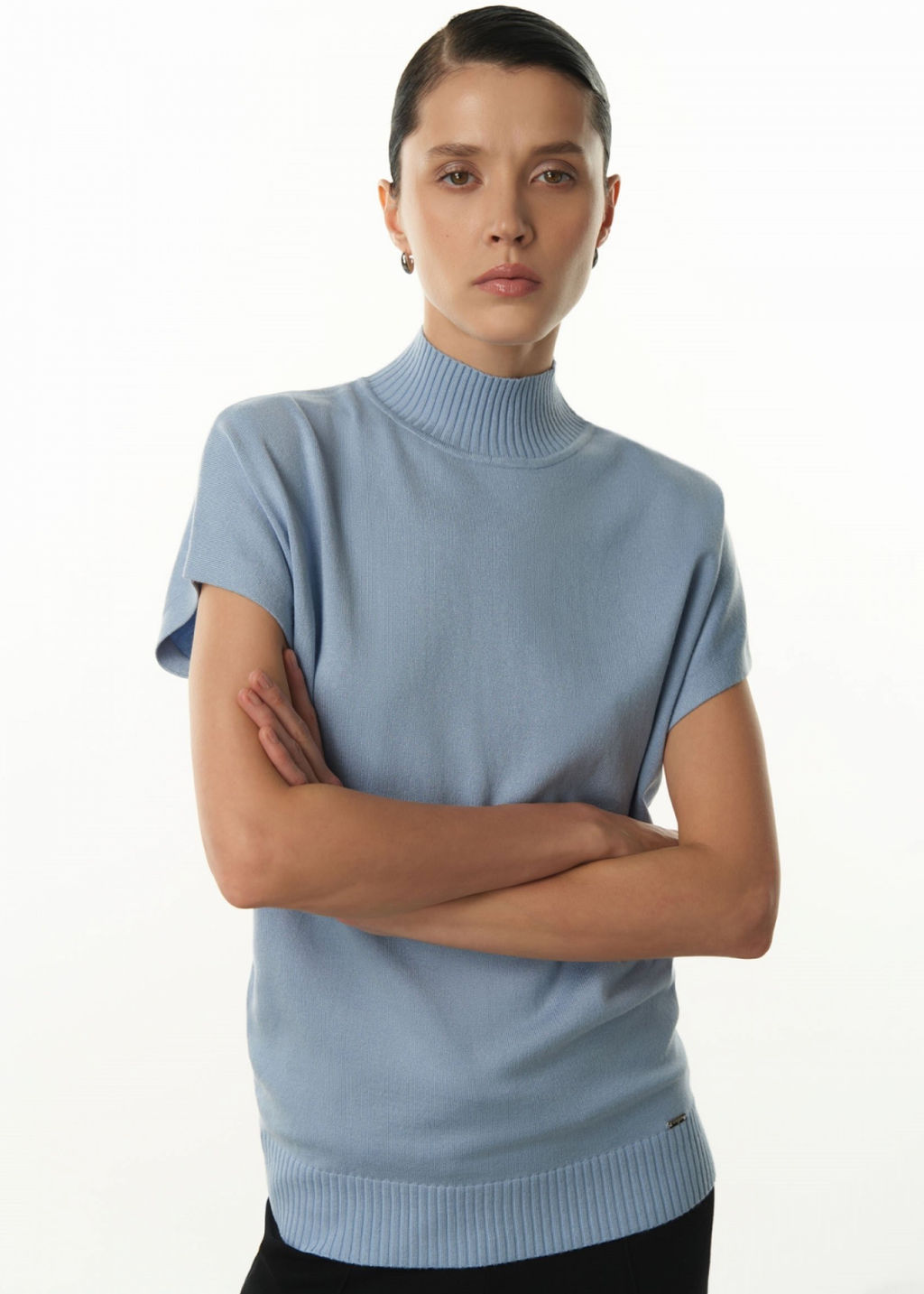 Conso/KJS 230791 - blue-gray Джемпер женский