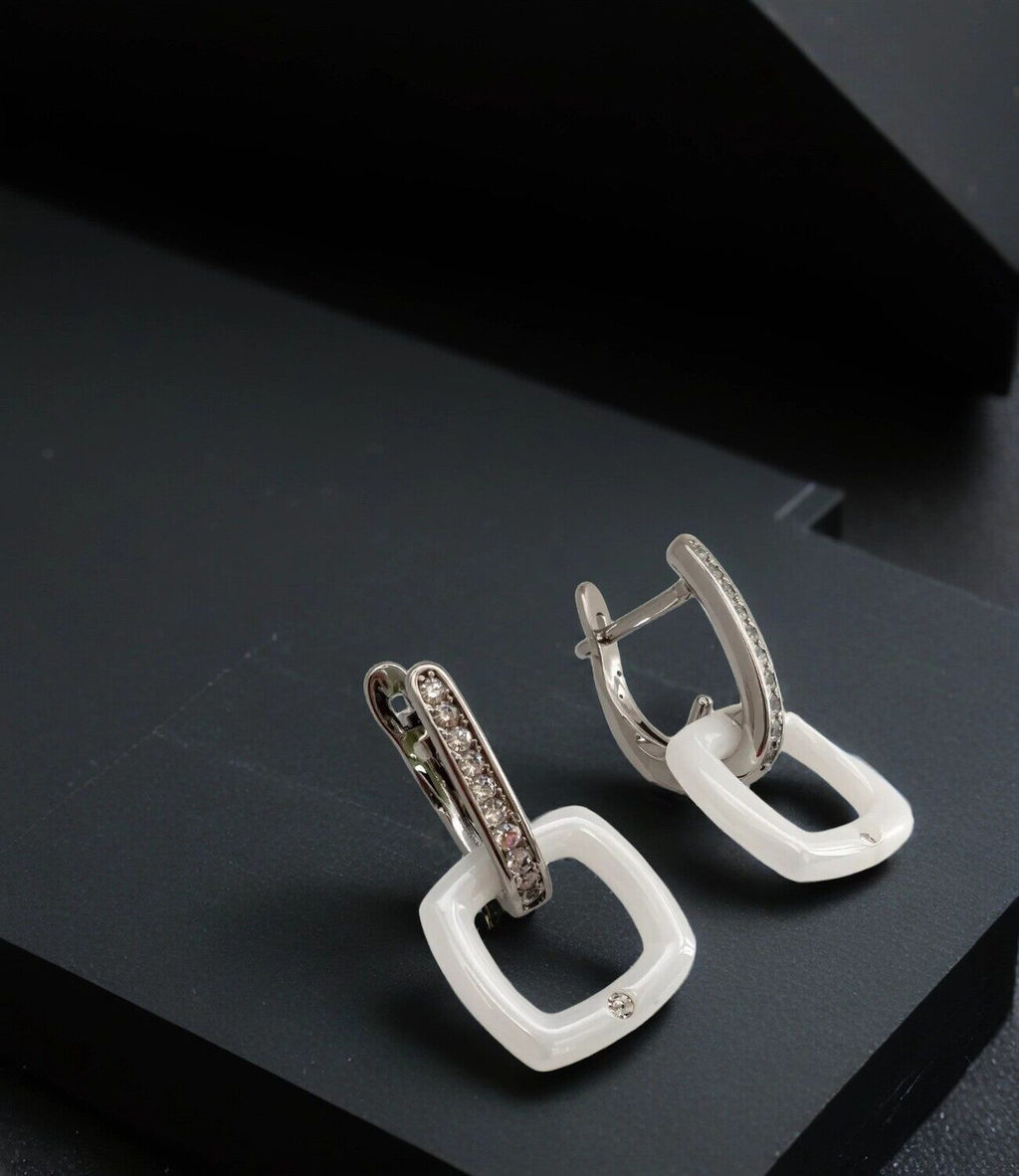 Серьги с керамикой - Vel vett фото 2