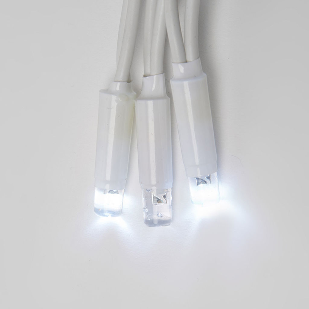 ULD-S1000-120/DWA WHITE IP67 Гирлянда светодиодная с контроллером, 120 светодиодов, 10 м, белая, IP67, провод белый