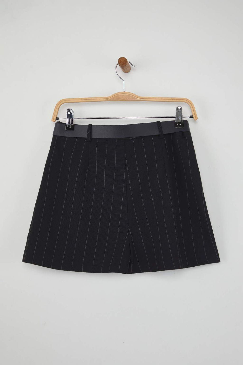 Lacivert Cizgili Mini Kemerli Sort Etek Sort & Bermuda TWOAW26SR00003 - Trendyolmilla фото 7