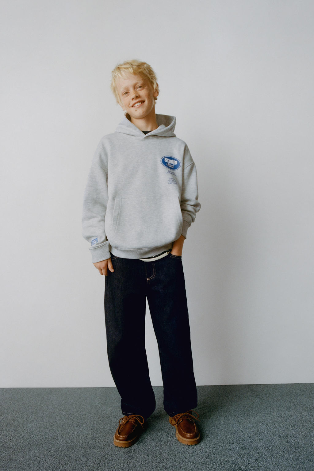 RAISED TEXT HOODIE - Zara фото 5