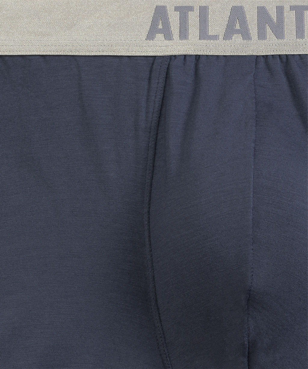 ATLANTIC 2BMH-012 Трусы шорты Basic - набор 2 шт. графитовый фото 5