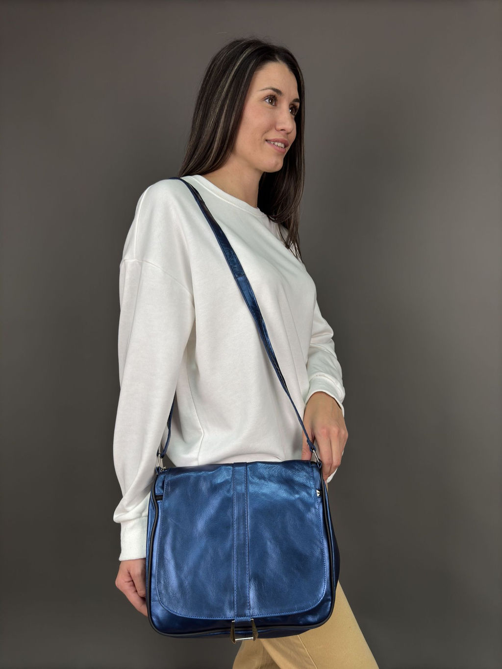 Сумка женская из телячьей кожи