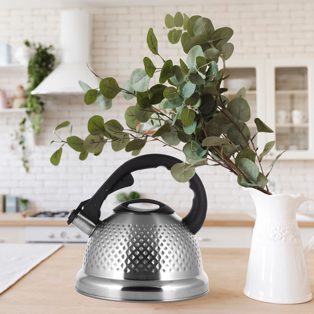 Чайник нерж. 2,7 л со свистком , арт. 100306