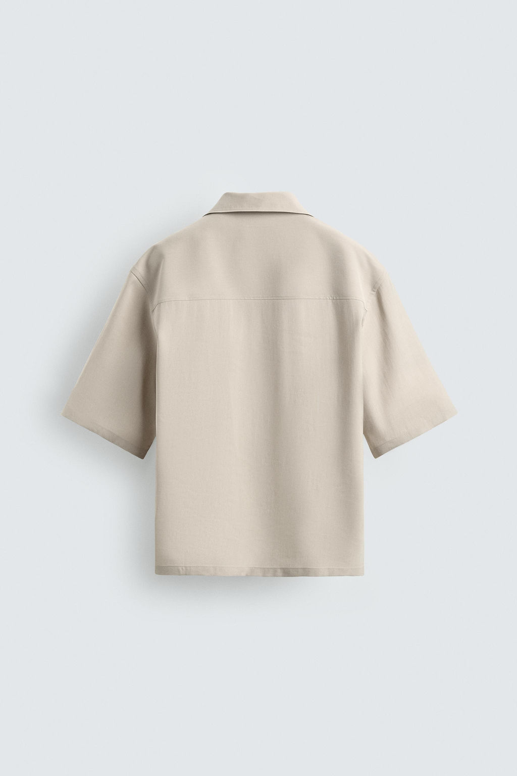 CAMISA FLUIDA RELAXED FIT / Crudo - Zara фото 7