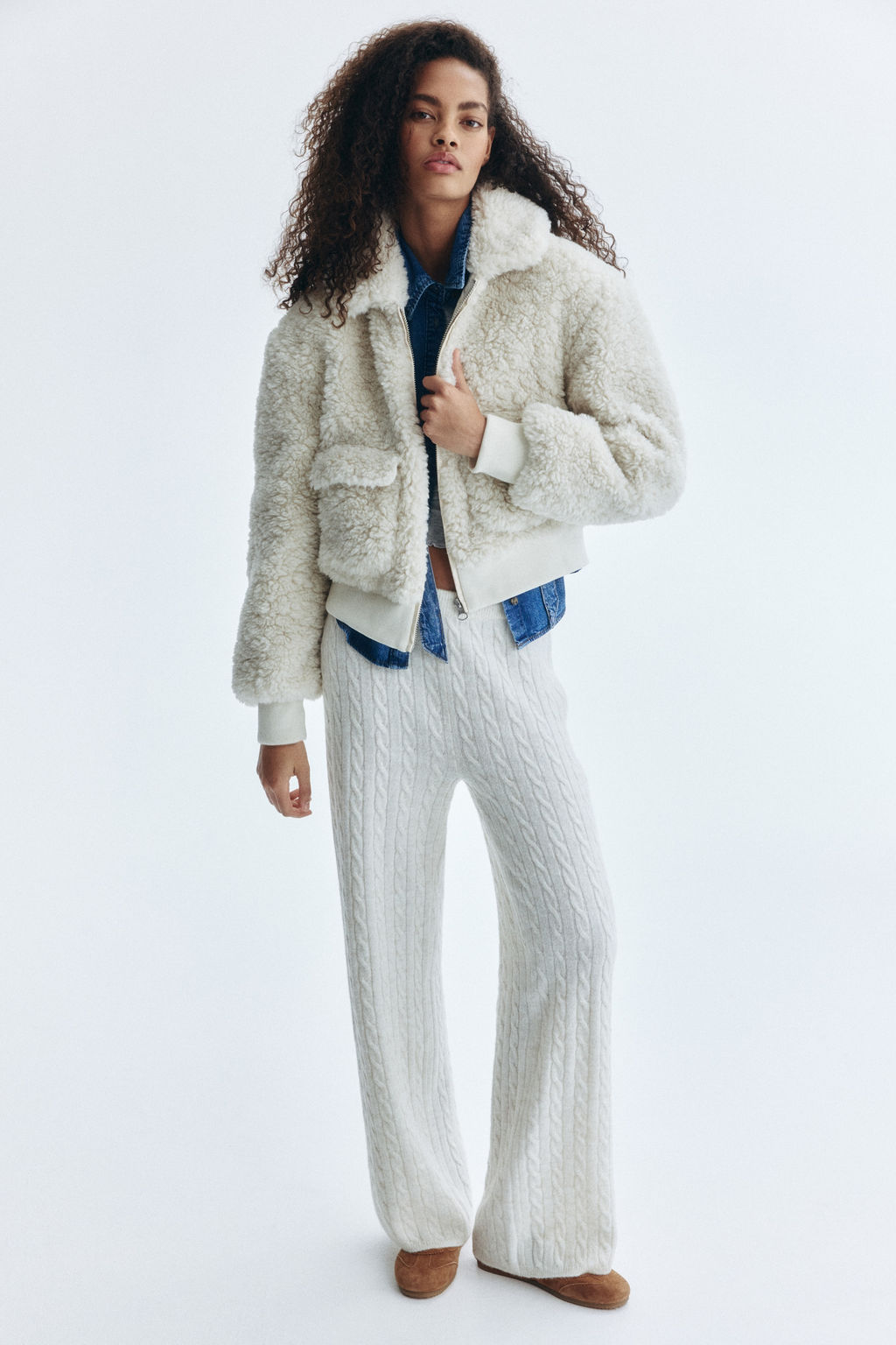 Chaqueta efecto pelo - H&m фото 9