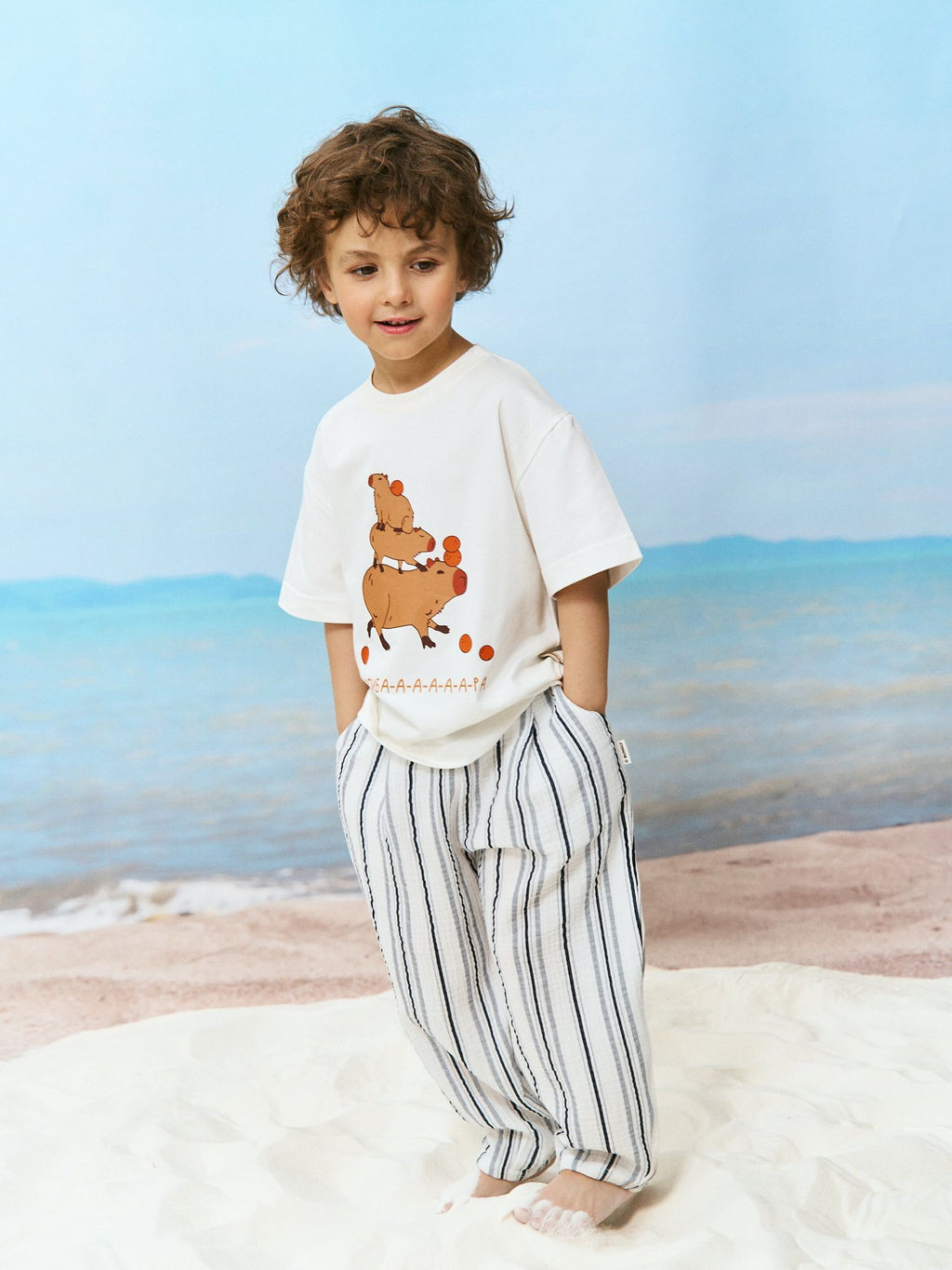 Футболка оверсайз Капибары с принтом - Bungly фото 8