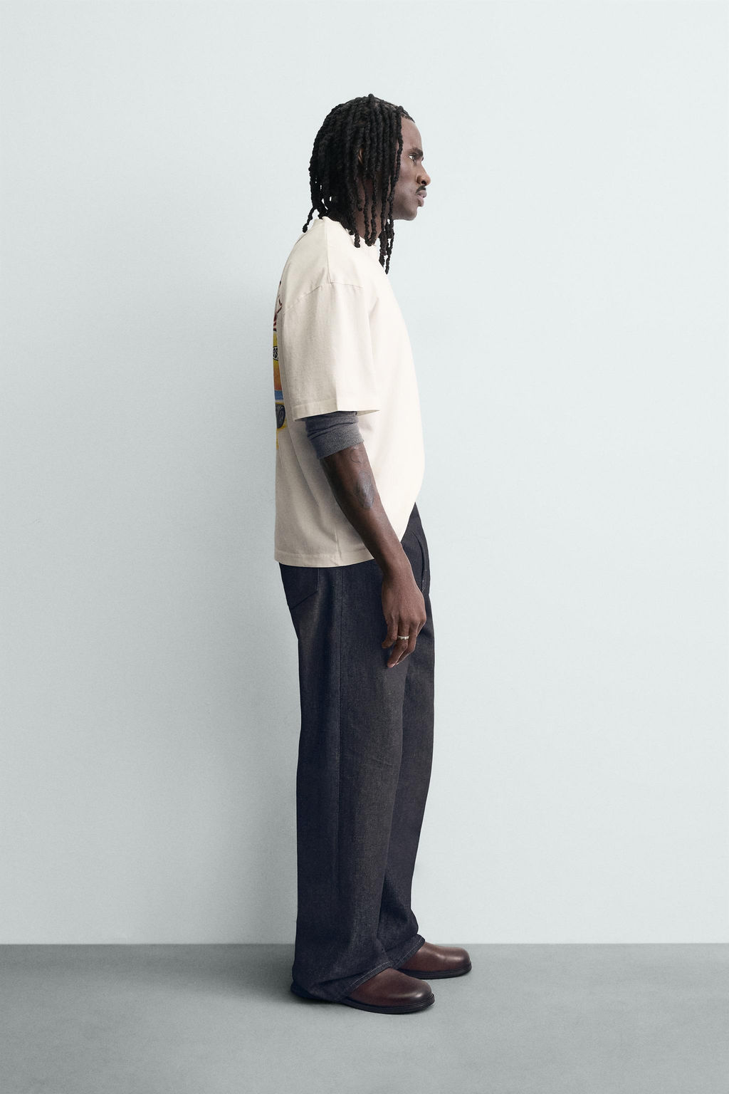 POST MALONE  GRAPHIC T-SHIRT - Zara фото 4