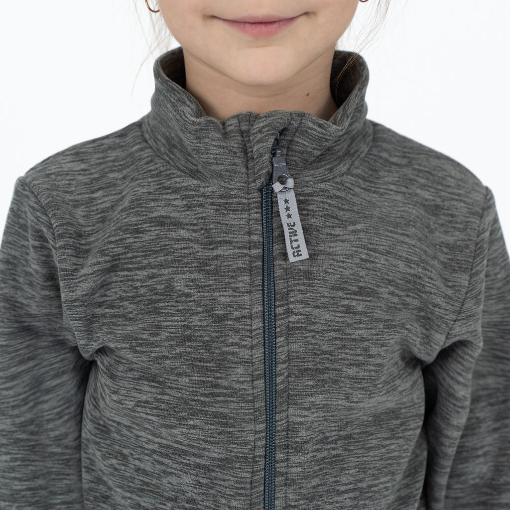 Комбинезон детский флисовый серый