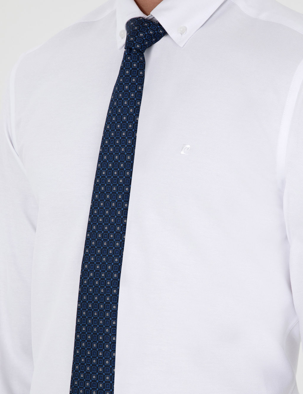 Beyaz Slim Fit Uzun Kollu G_mlek