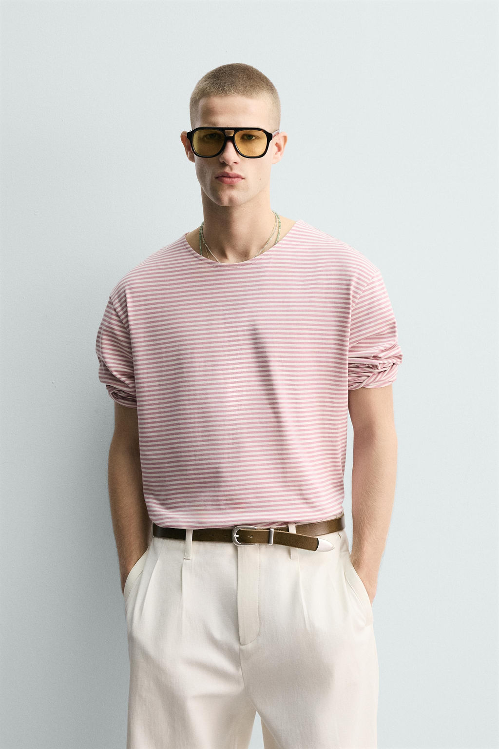 CAMISETA JACQUARD RAYAS / rayas
