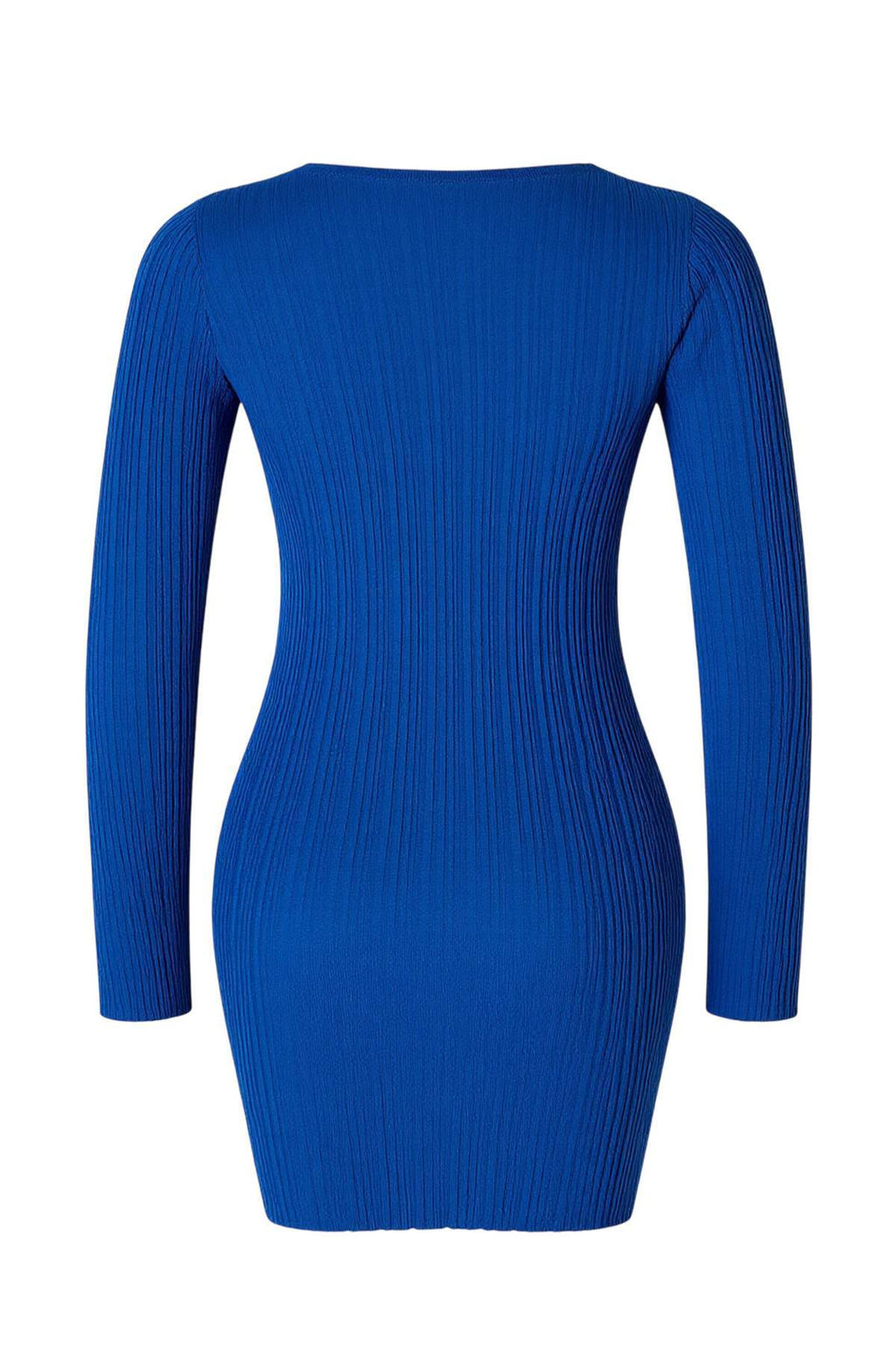 Mavi Triko Aksesuarl? Mini Plaj Elbisesi TBESS26EL00028