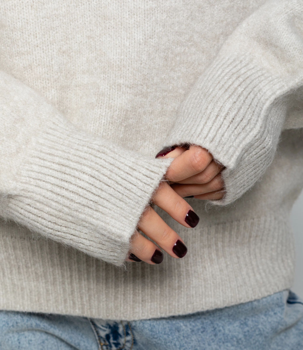 Свитер #КТ2587 (1), светло-серый - Dommod фото 5