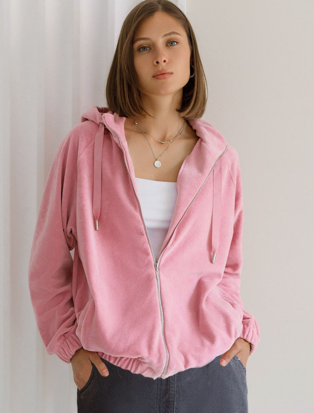 D49.053 Джемпер женский пепельная роза