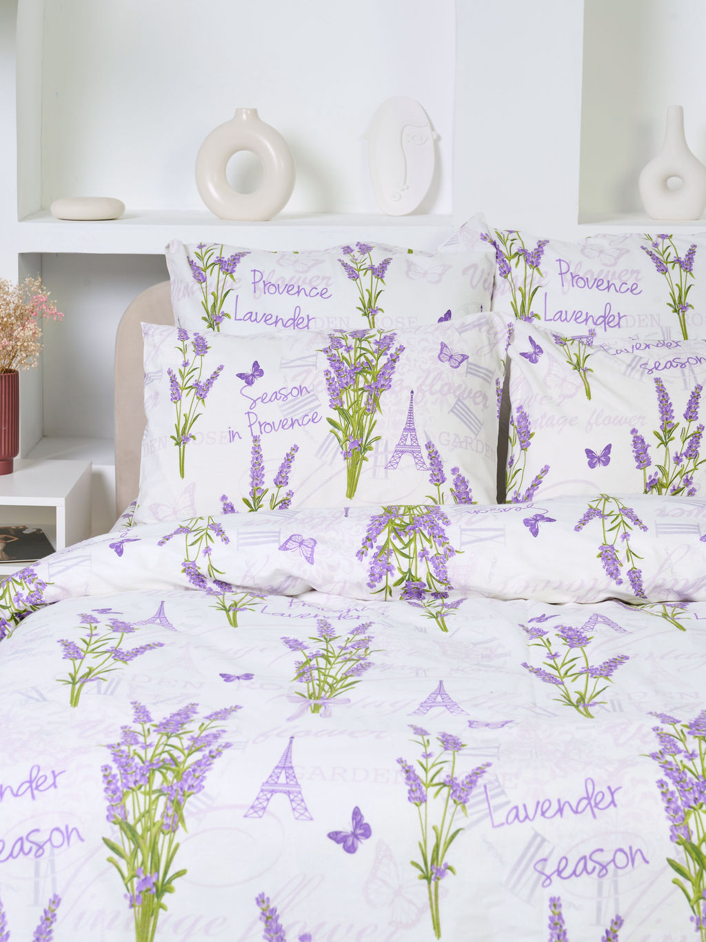 Комплект наволочек бязь - Лаванда 50х70