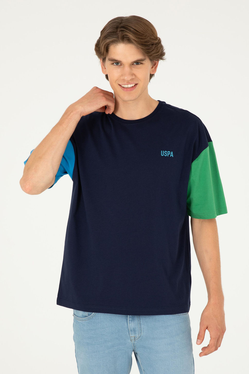 Мужская темно-синяя футболка Неожиданная скидка в корзине - U.s. polo assn фото 3