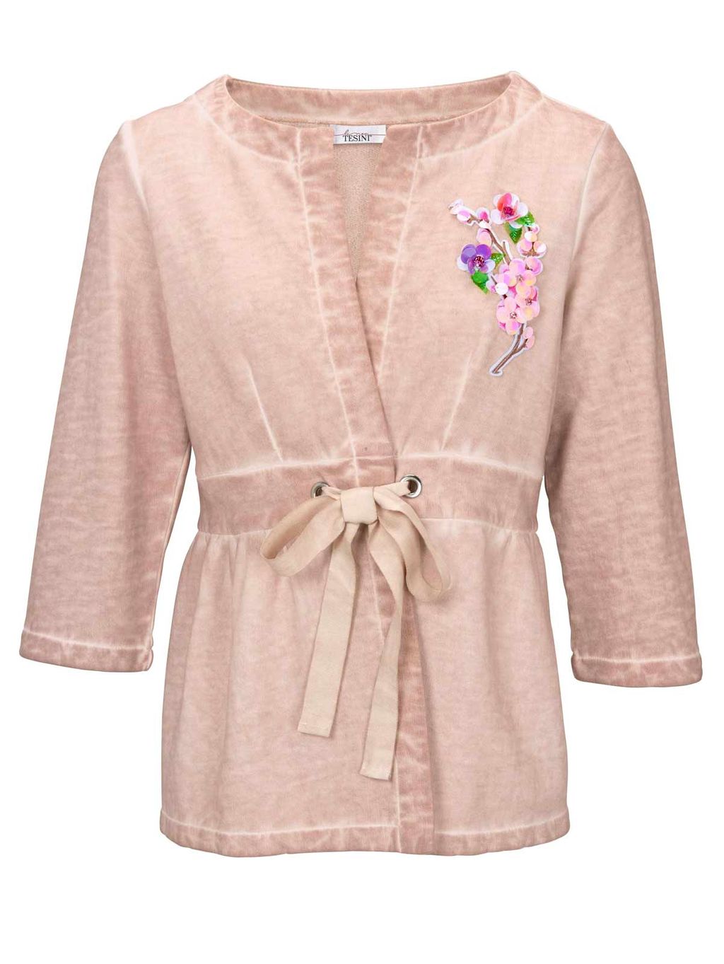 Жакет, розовый - Linea tesini фото 2