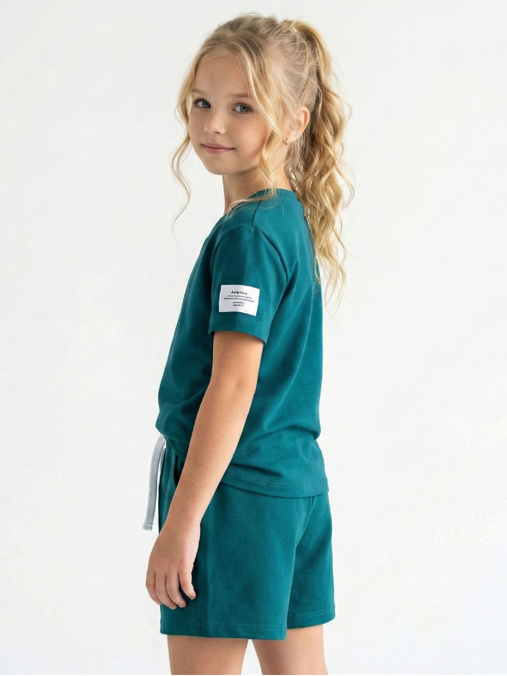 Комплект для девочки 22-4354 зеленый - Mini maxi фото 2