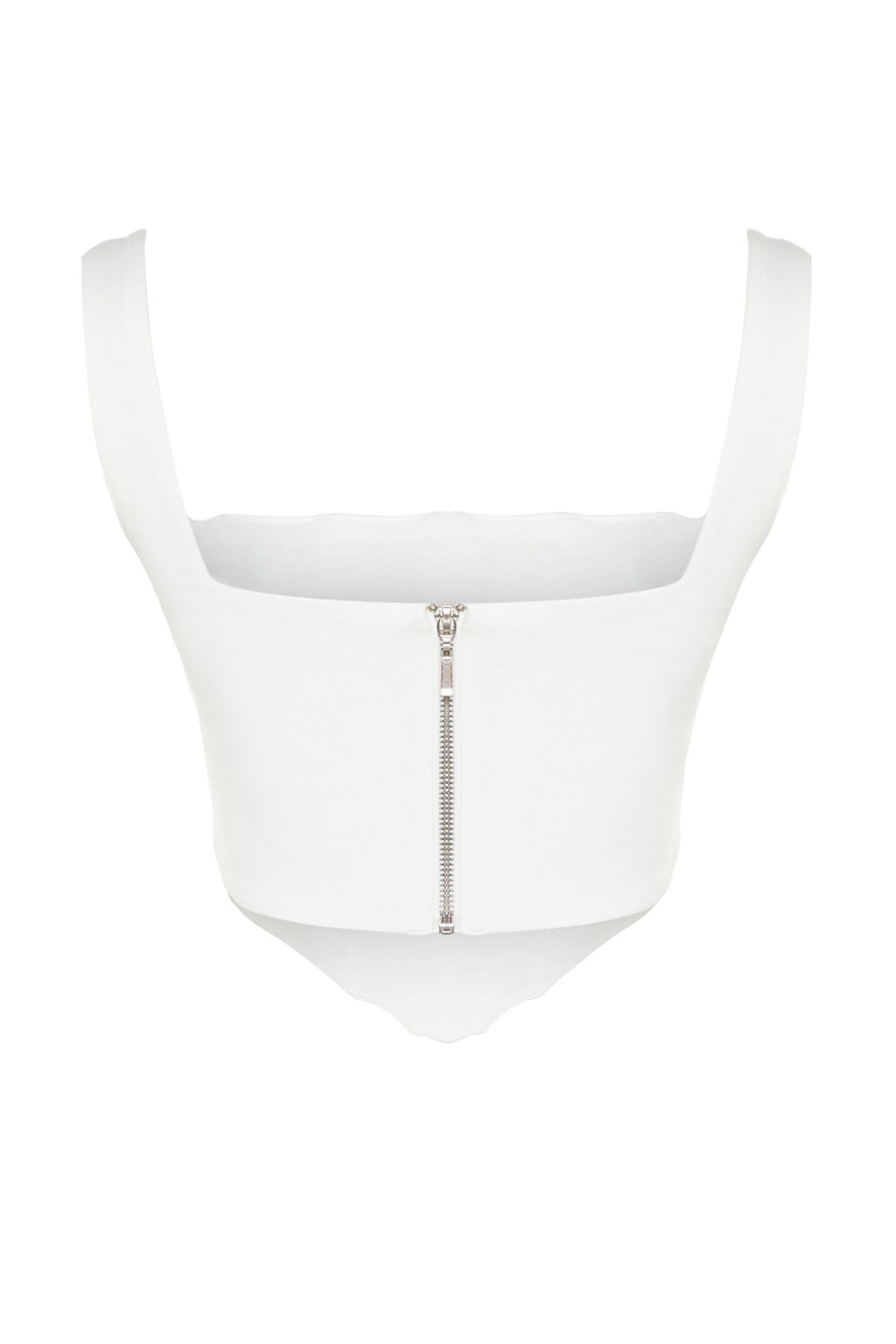 Trendyolmilla Ekru Ask?l? Korse Crop Dokuma Bluz TWOSS23BZ00938  фото 14