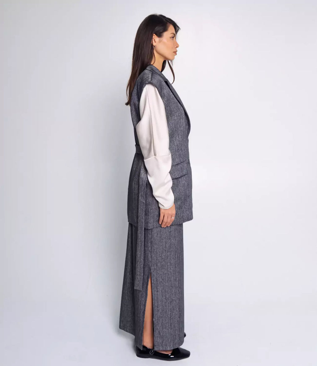 Костюм #БШ2248, серый