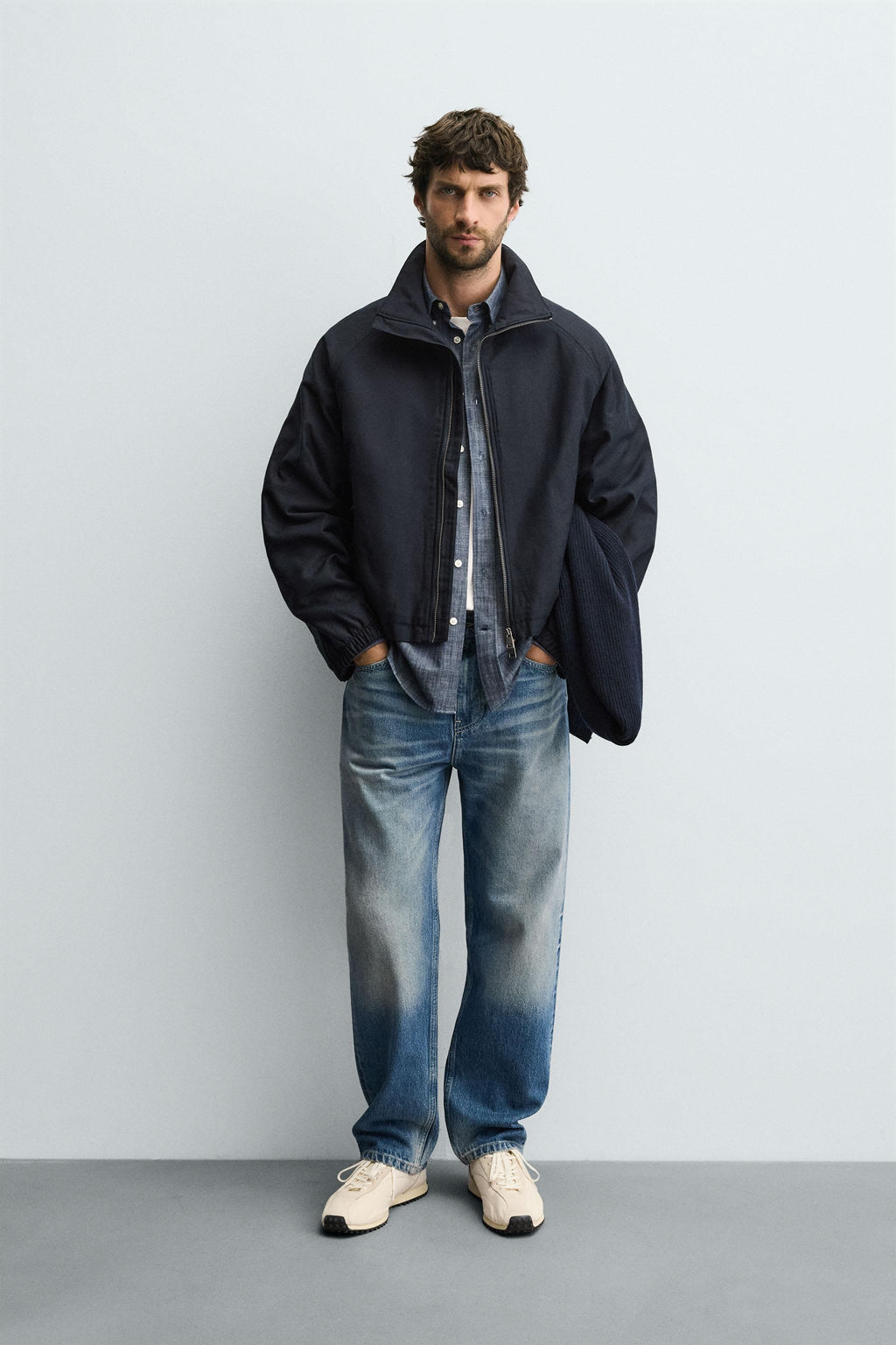 CROPPED FIT QUILTED JACKET