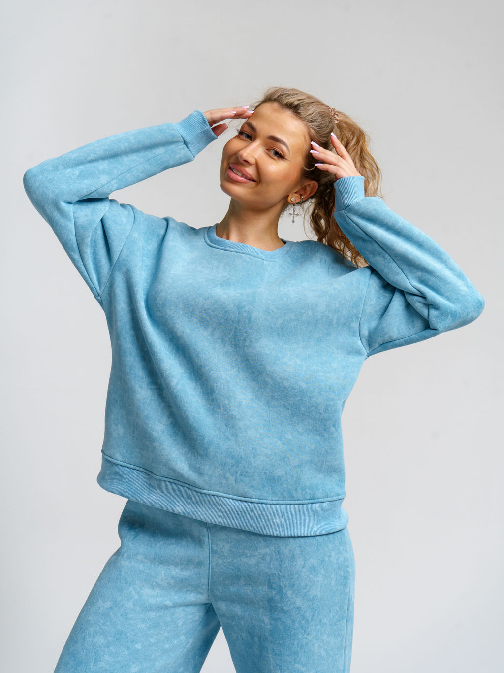 983 Костюм "Голубой/винтаж"