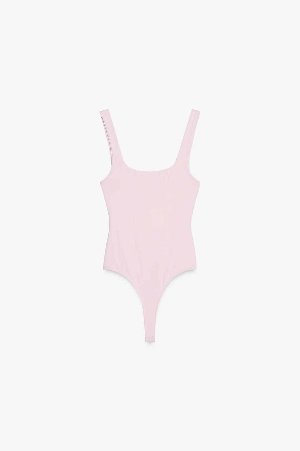 POLYAMIDE STRAPPY BODYSUIT - Zara фото 23
