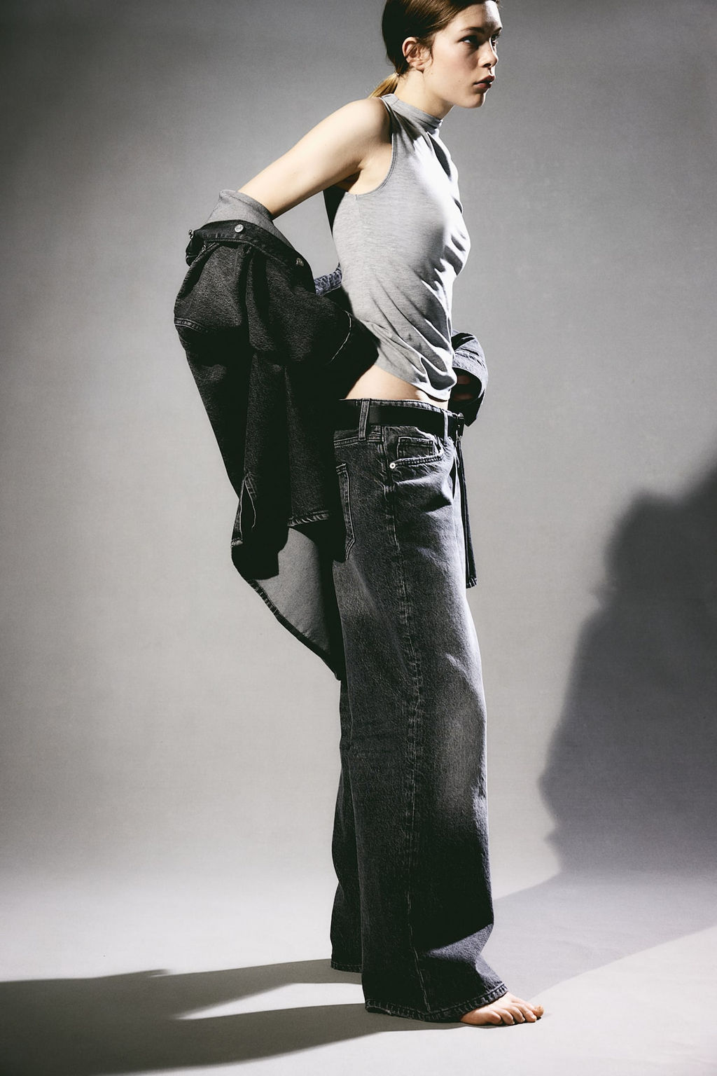 Baggy Wide Low Jeans - H&m фото 3