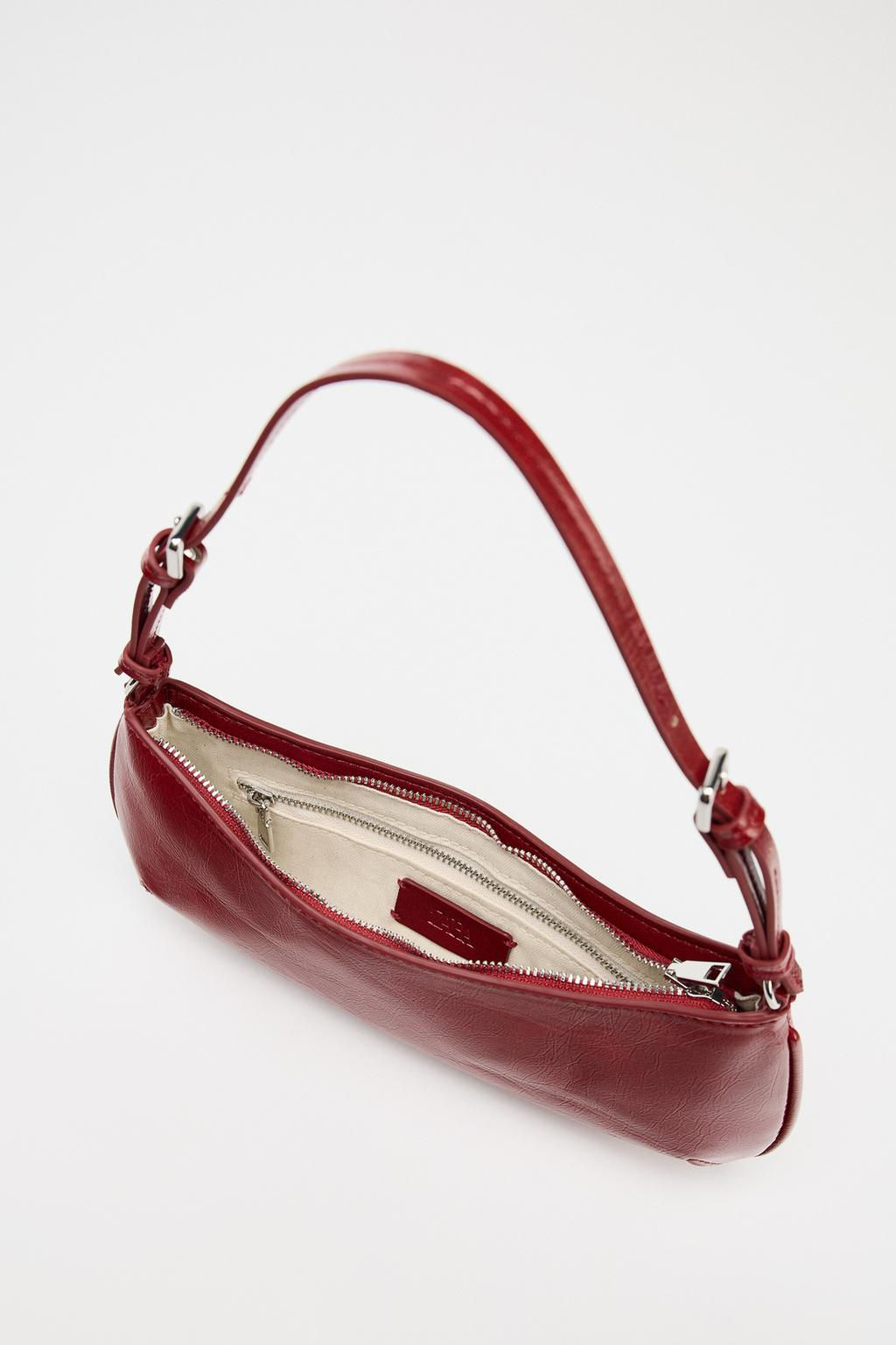 CRACKLED EFFECT BAG - Zara фото 7