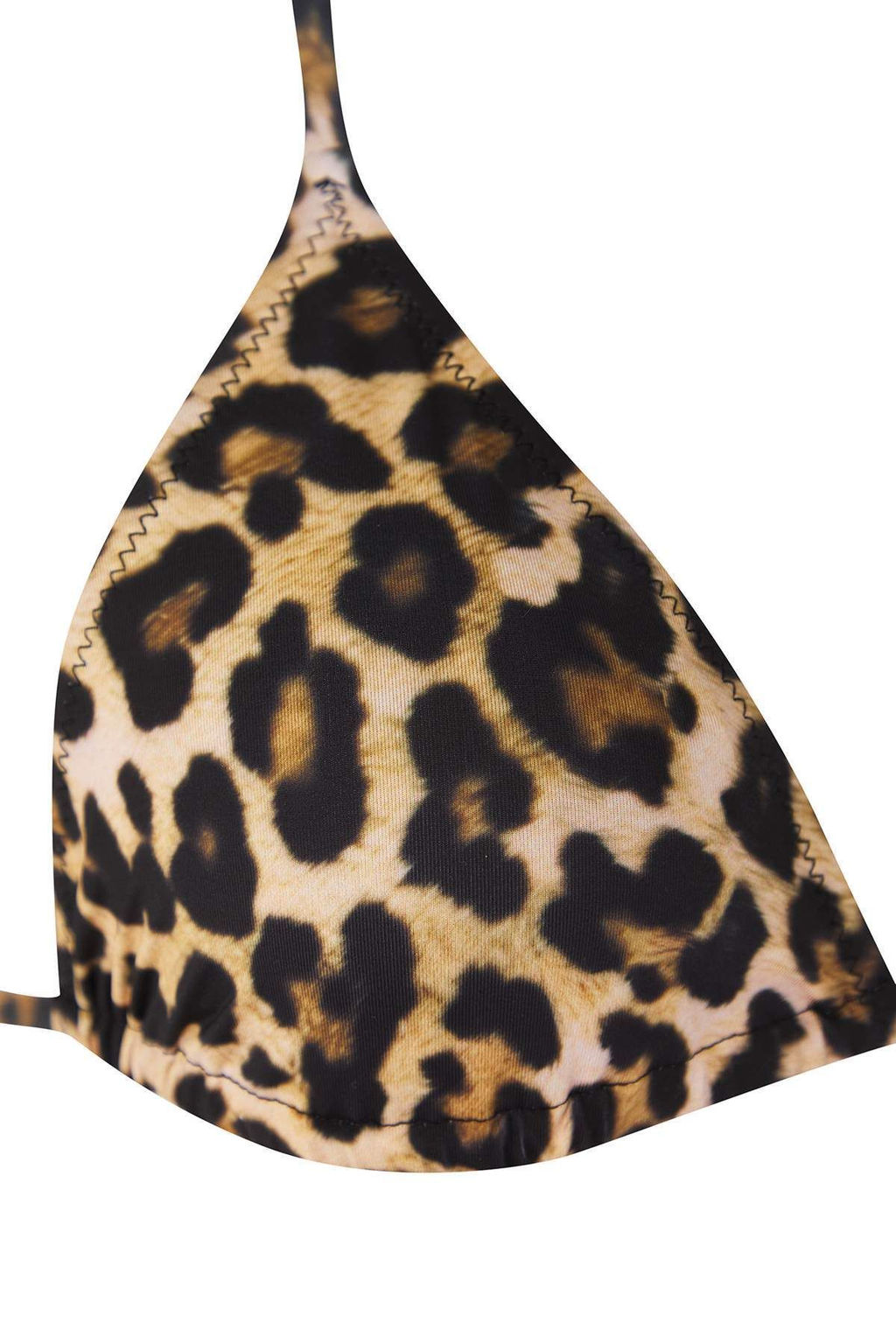 Trendyolmilla Leopar Ve Siyah 2li Ucgen Bikini Ustu TBESS25BU00074 фото 8