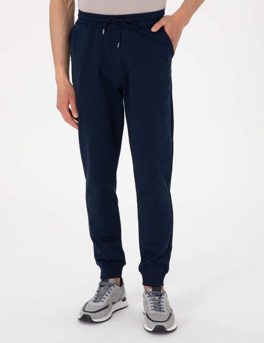 Спортивные штаны Slim Fit темно-синие