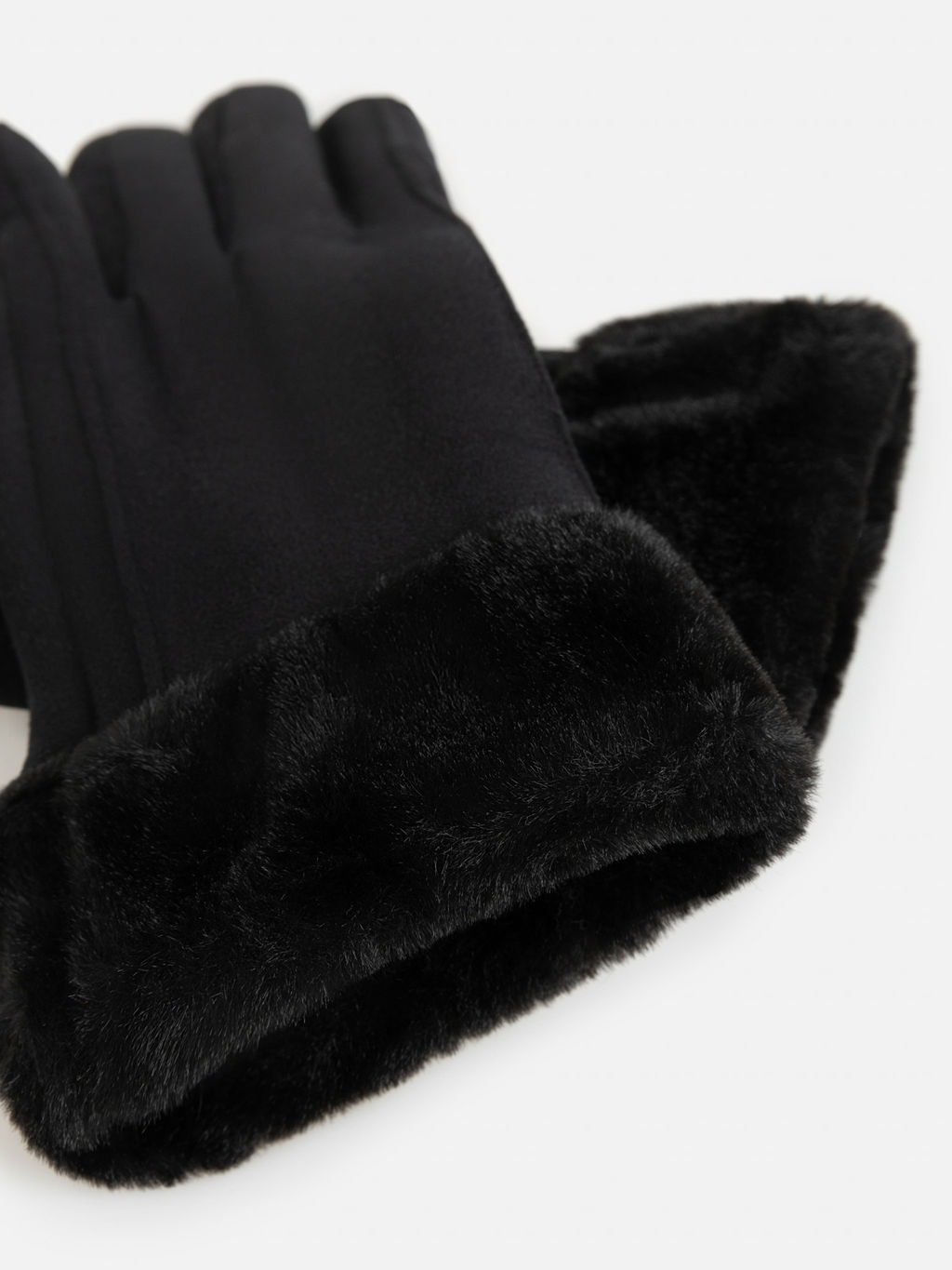 10206420043 Перчатки жен. Vail черный - Concept club фото 4