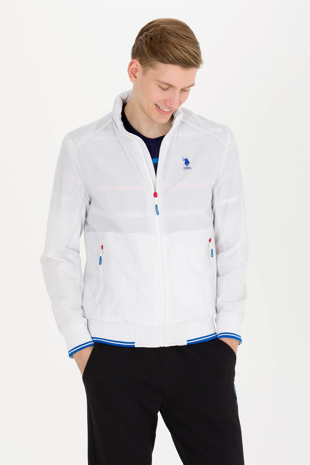 U. S. Polo Assn Мужское белое пальто - U.s. polo assn фото 10