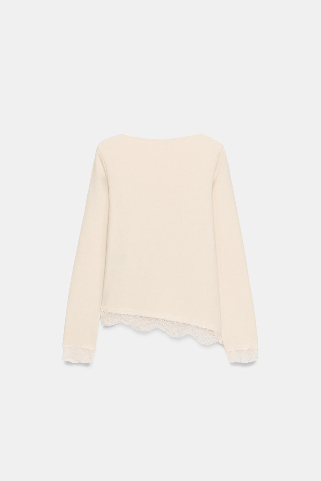 SOFT-TOUCH LACE TOP - Zara фото 6