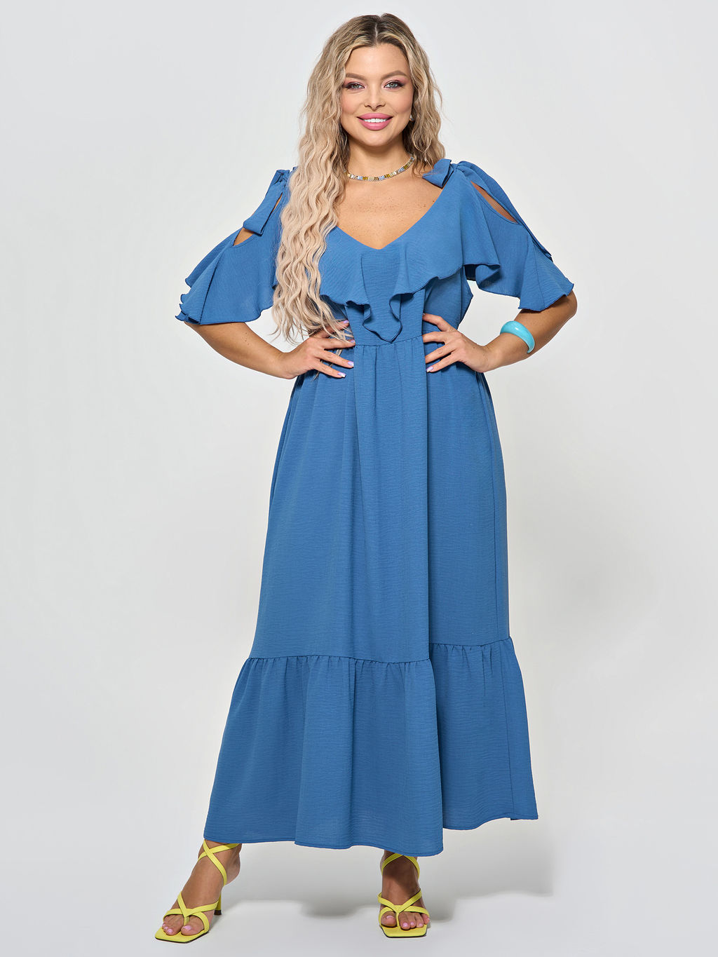 Сарафан 0382-1с джинс - Dora фото 6