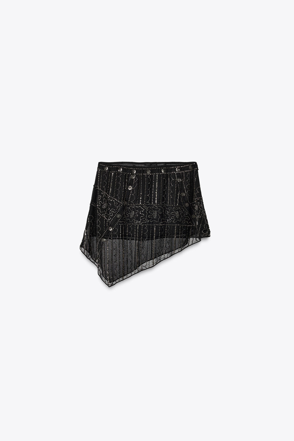 EMBROIDERED MINI SKIRT - Zara фото 4