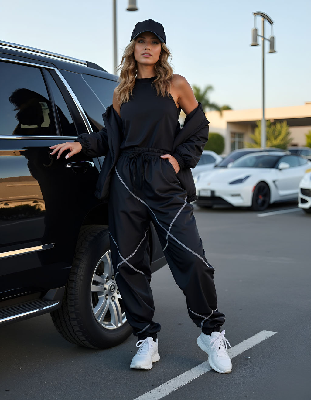 Спортивные женские брюки, черные, bp.155.001 - Profit фото 9