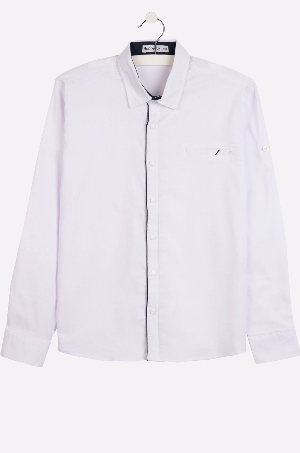 Рубашка для мальчика на кнопках Happy Fox фото 4