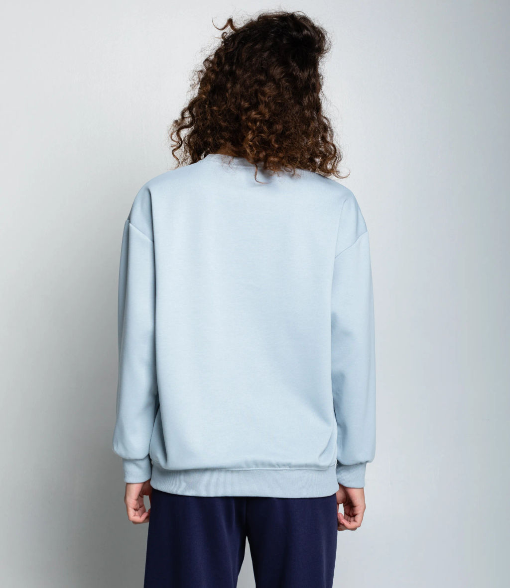 Свитшот #КТ2006 (7), голубой