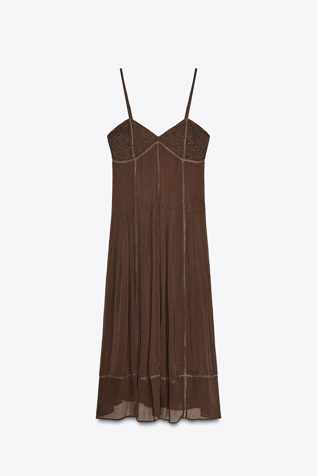 ZW COLLECTION STRAPPY DRESS - Zara фото 16