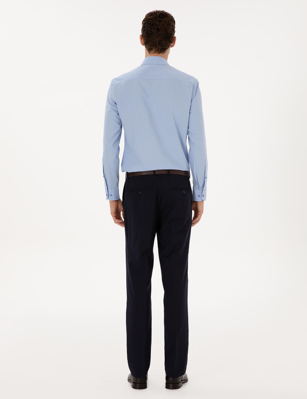Lacivert Slim Fit Kuma_ Pantolon
