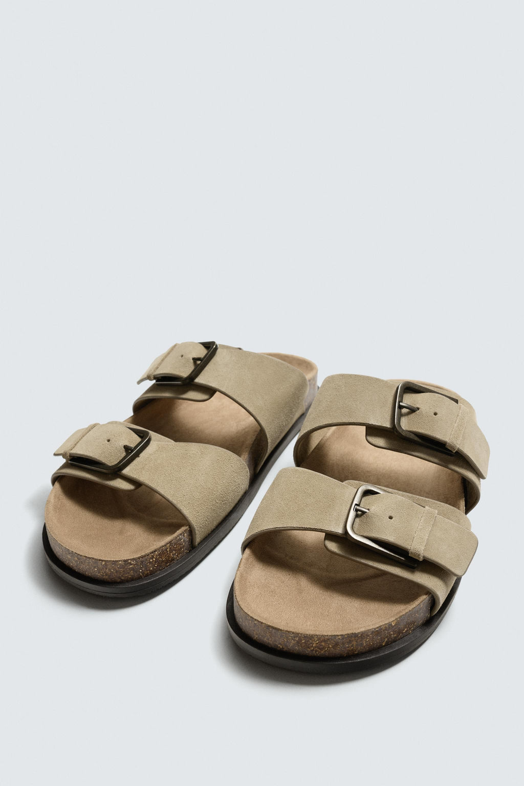 SANDALIA PIEL TIRAS / Beige - Zara фото 5