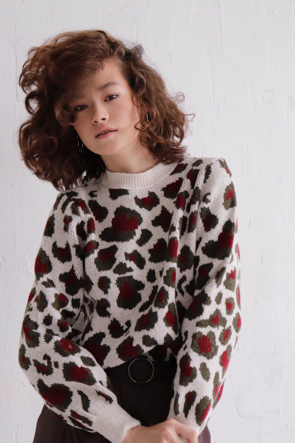 10046 Джемпер леопардовый - Martichelli фото 9